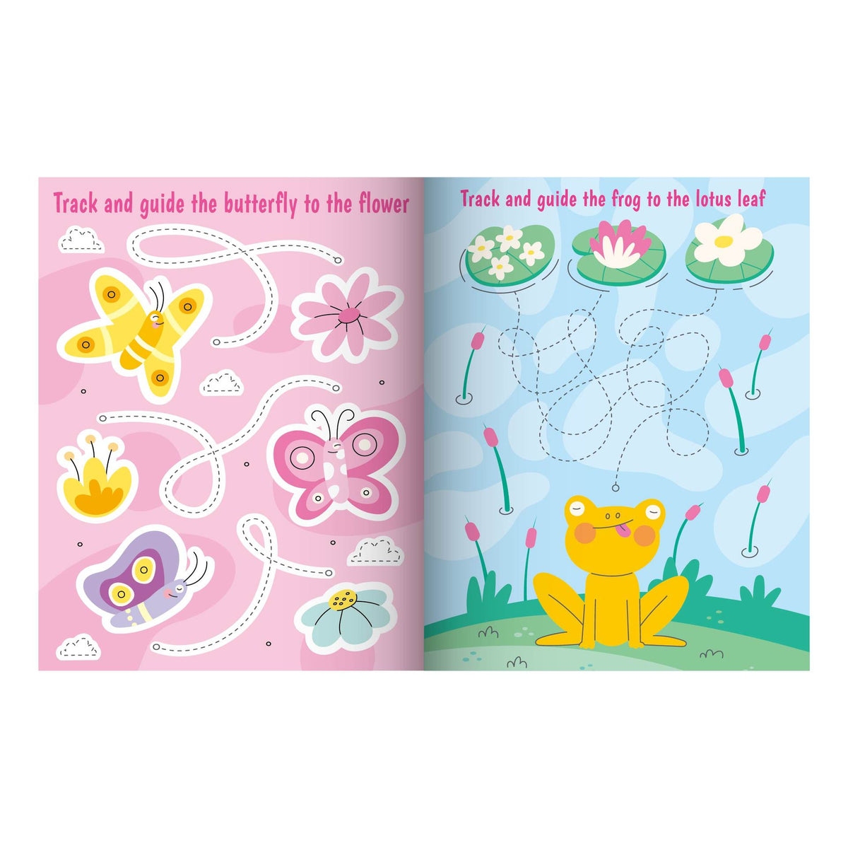 Kids Pencil Control & Tracing Activity Book – | Size 27×21.5cm