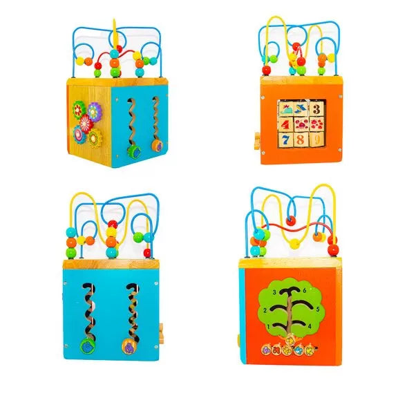 All Round Bead Wood Toy For Kids Ages 3+