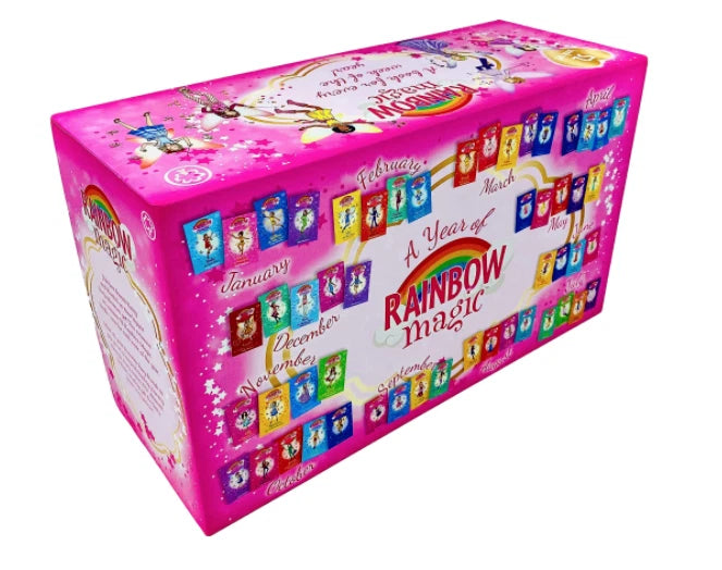 A Year of Rainbow Magic – 52-Book Fairy Collection Box Set by Daisy Meadows | 5+