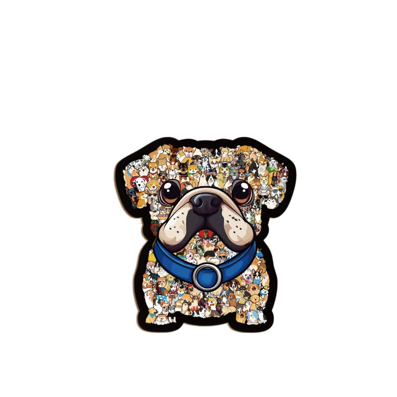 Dog Wooden Jigsaw Puzzle – 160 Pieces | 25002