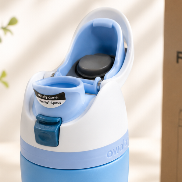 Owala Bottle Stainless Steel FreeSip Leak-Proof | Blue Blue | 710-950ml