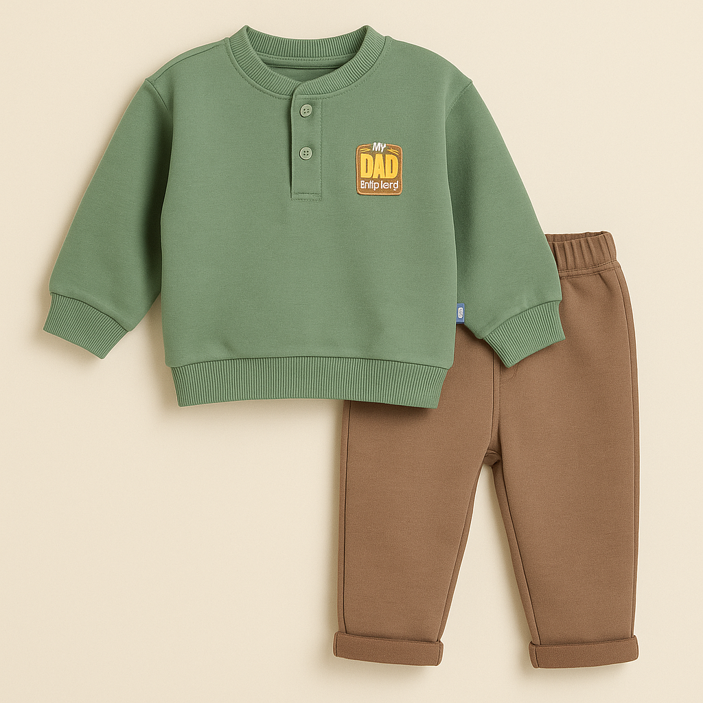 Warm Outfit For Baby Boy Size 9-24month