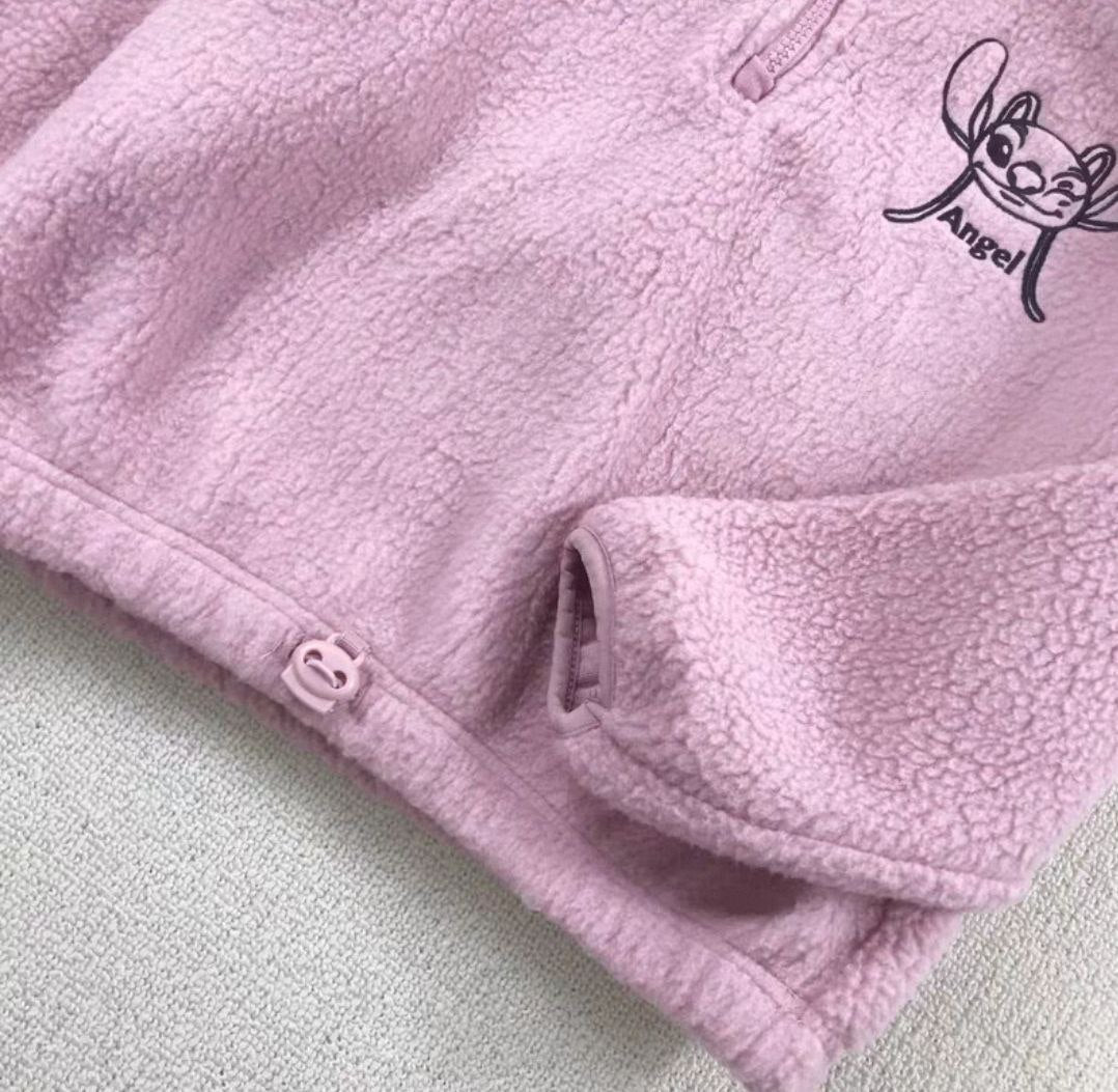 Warm Sweater With Zipper Stitch Angel Size 8-12y