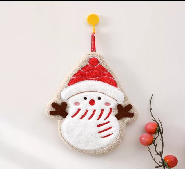Christmas Character Hanging Hand Towel – 5 Designs