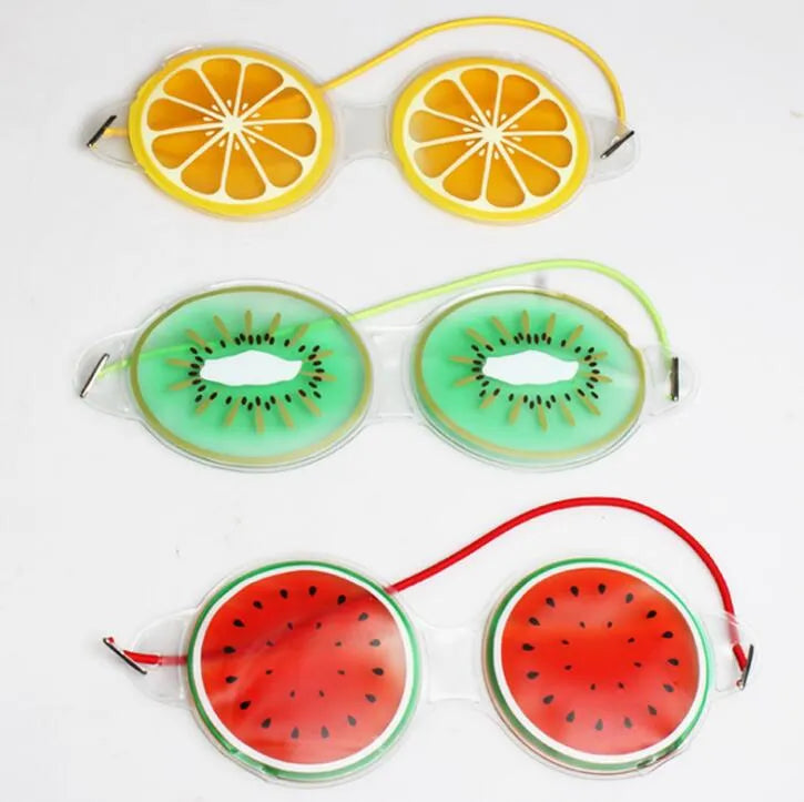 Fruit-Shaped Ice  Gel Eye Masks