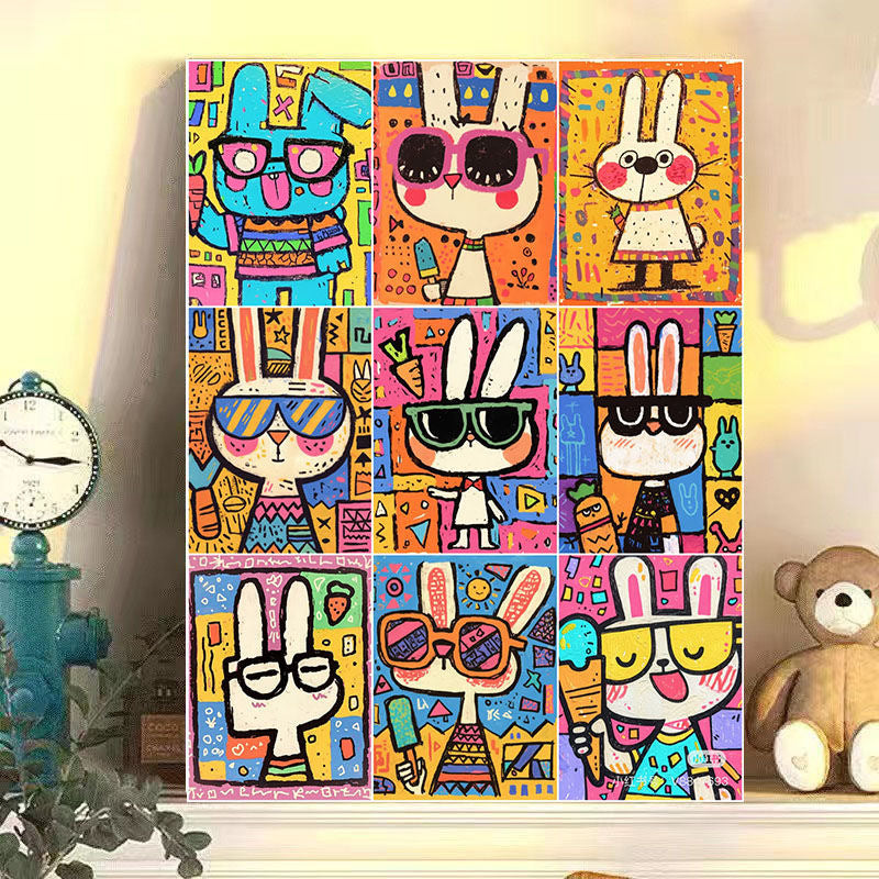 DIY Paint by Numbers Canvas Kit – 40 × 50 cm