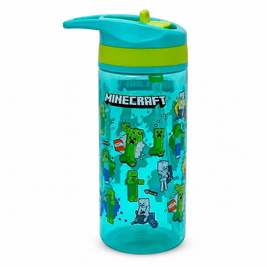 Smiggle Water Bottle | Minecraft | 400mll