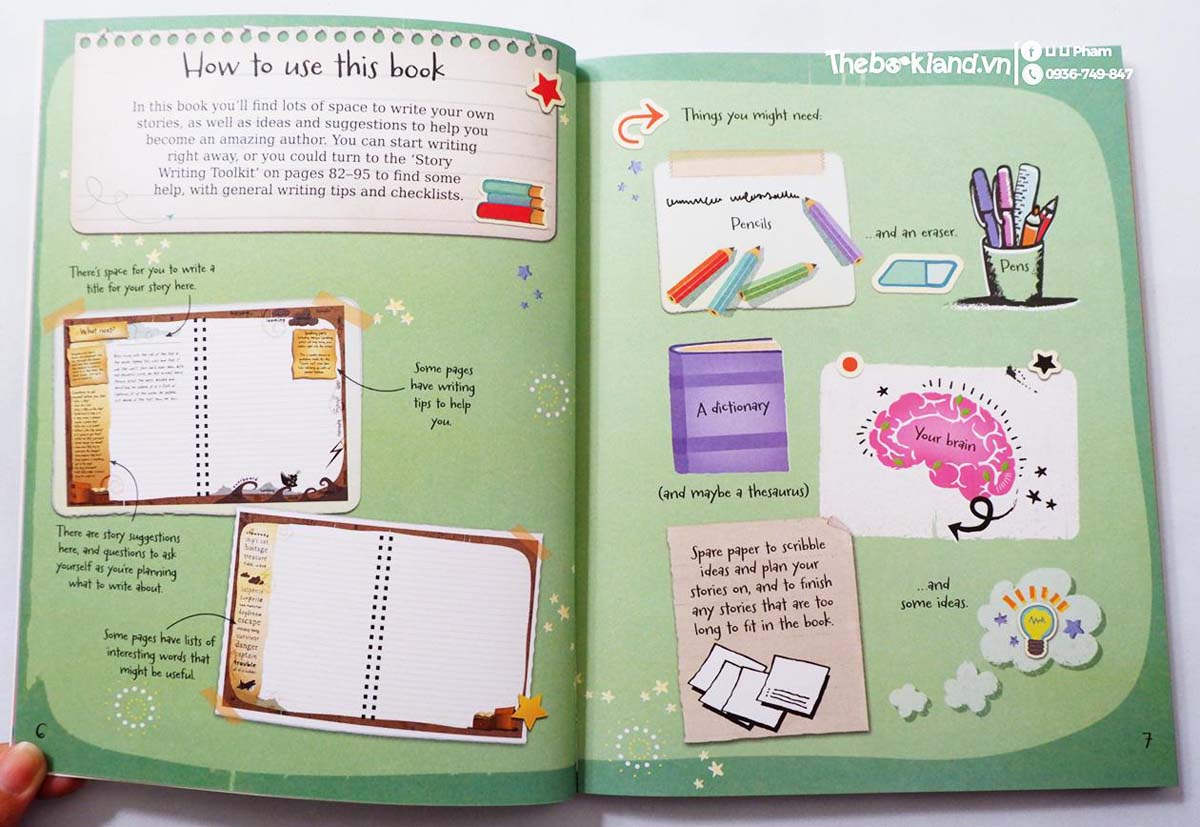 The Usborne Writing Box 3 Books Set | 8+