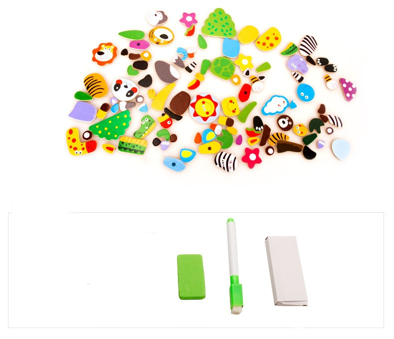 Multifunctional Educational Magnetic Board Toy For Kids 110-135pcs