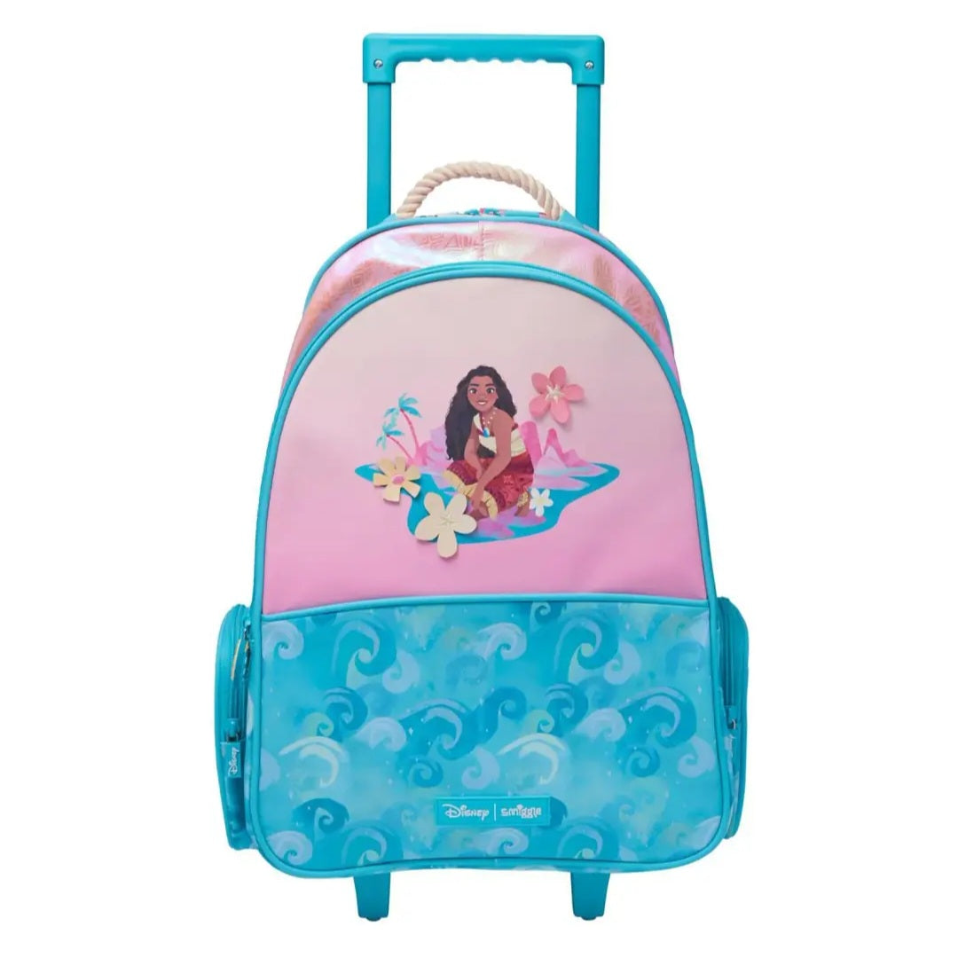 Smiggle Backpack | Light Up Wheels | Moana