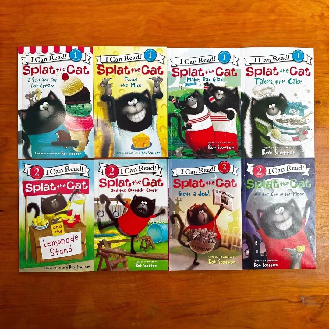I Can Read ! Splat The Cat | 20 Books Set | Soft Cover | 3+