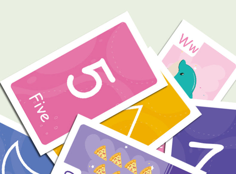 Toddler Learning Flash Cards – 58 Double-Sided Cards | 0–6 Years | Size 10.5×6.5×2.5cm