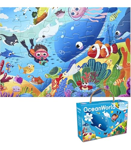 Kids 36-Piece Educational Jigsaw Puzzle | 3+