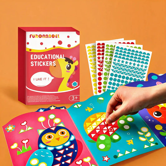 Educational Sticker Activity Set for Kids – Animal Sticker Book