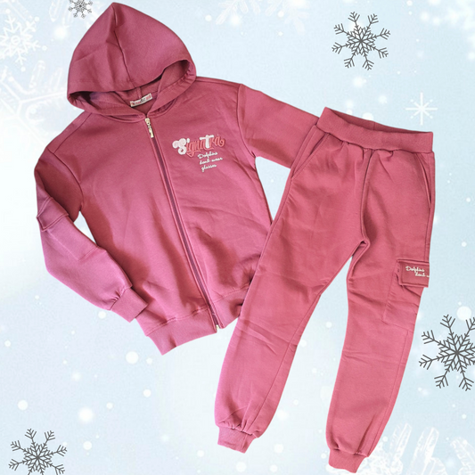 Warm Winter Outfit  Fleece set 8-14y