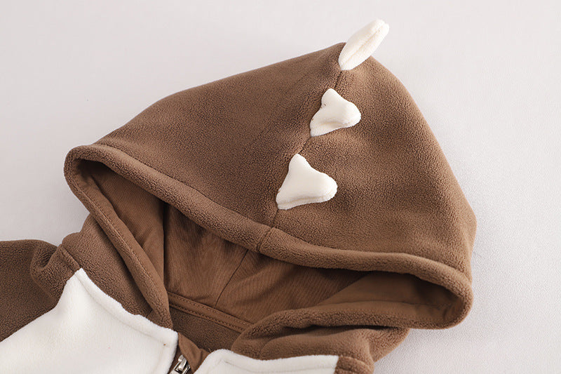 Warm Outfit For Boys Dinosaur Set Of 3 Pcs Size 1-6y