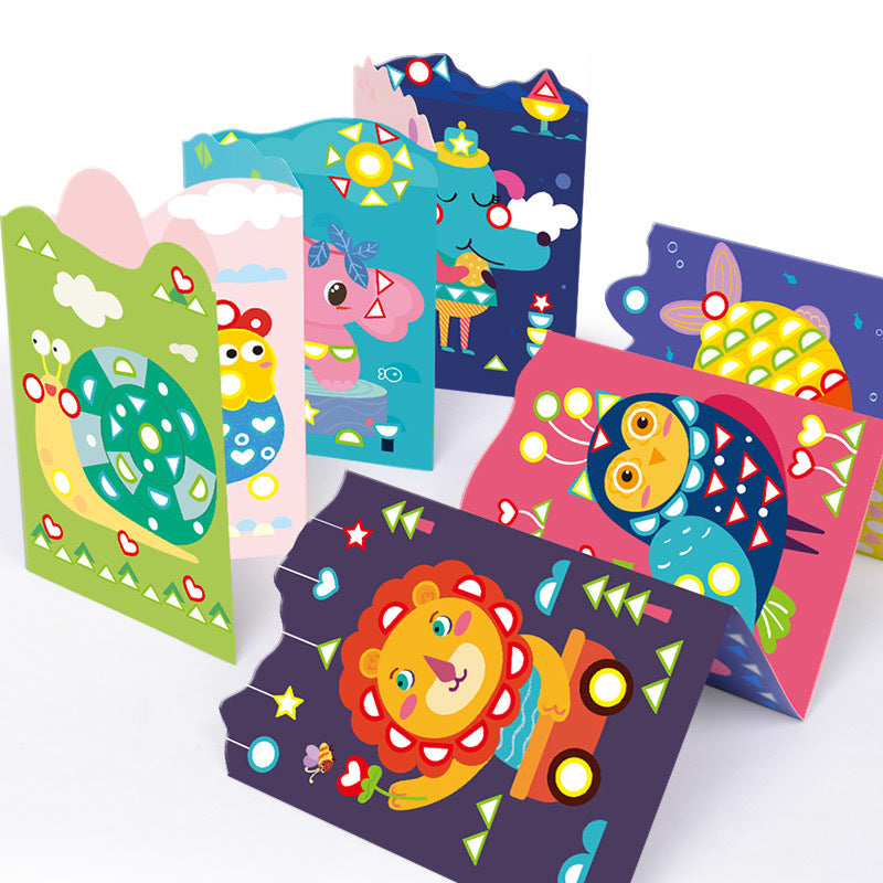Educational Sticker Activity Set for Kids – Animal Sticker Book