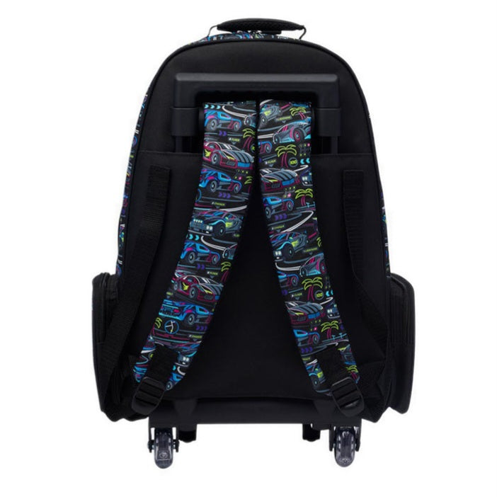Smiggle Backpack | Light Up Wheels | Car Racing