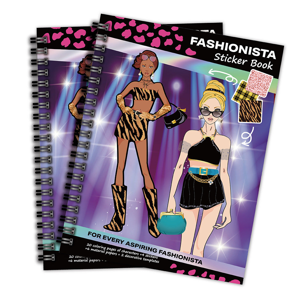 Activity Sticker Book Fashionista