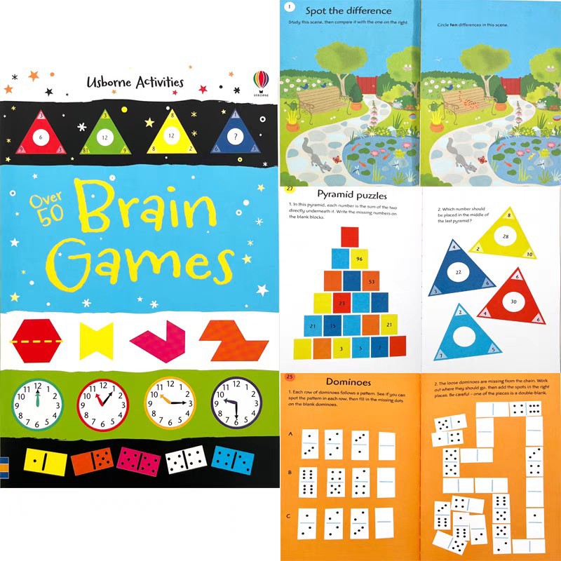 Usborn Activities Puzzle Books