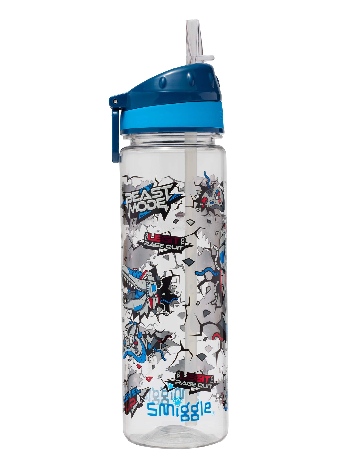 Smiggle Water Bottle - Game Dinosaur | 650ml