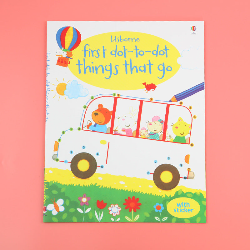 Usborne First Dot-To-Dot Books | Soft Cover | 3+