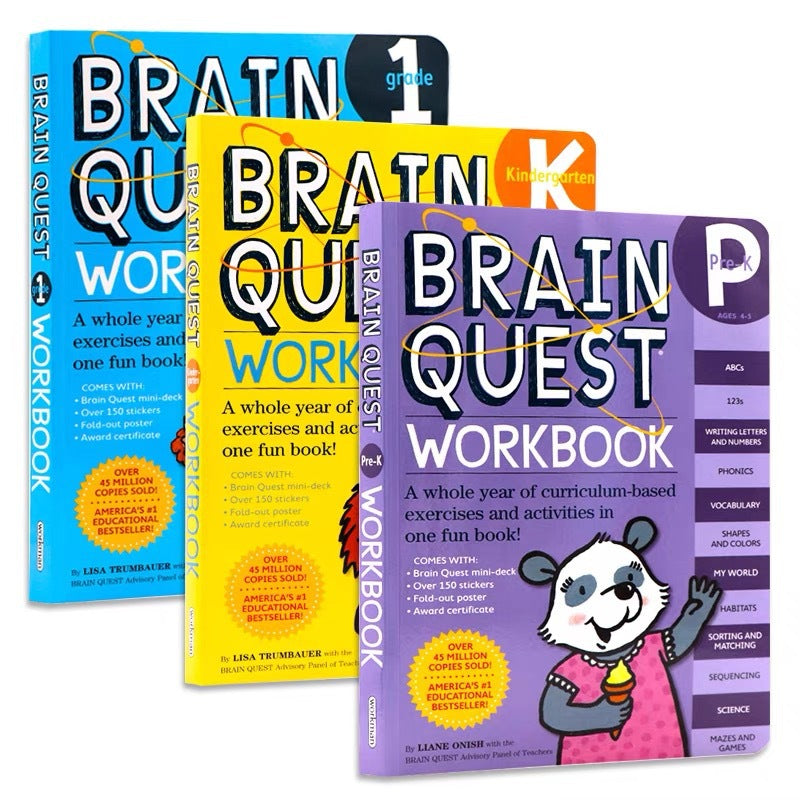 Brain Quest Workbook Pre-k To G1