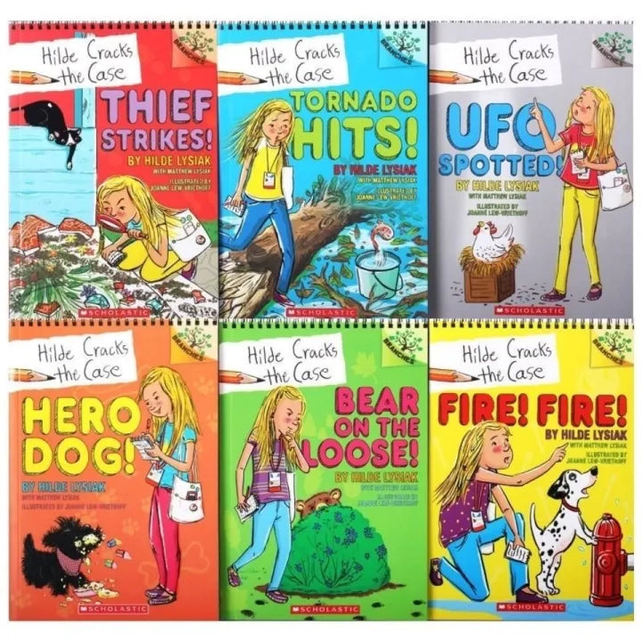 Hilde Cracks The Case | 6 Books Set | Soft Cover | 6+