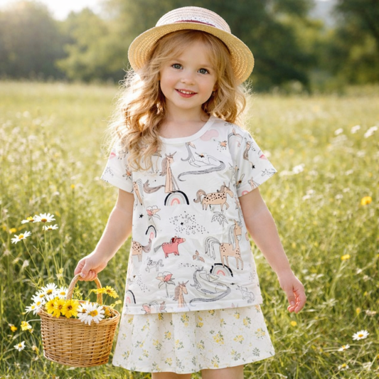 Cotton Unicorn T-shirt (2-5y)