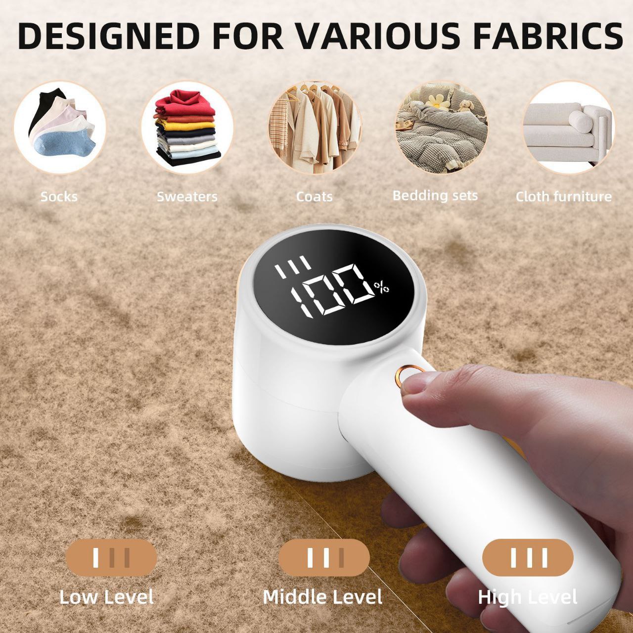 Electric Lint Remover Portable Rechargeable Machine