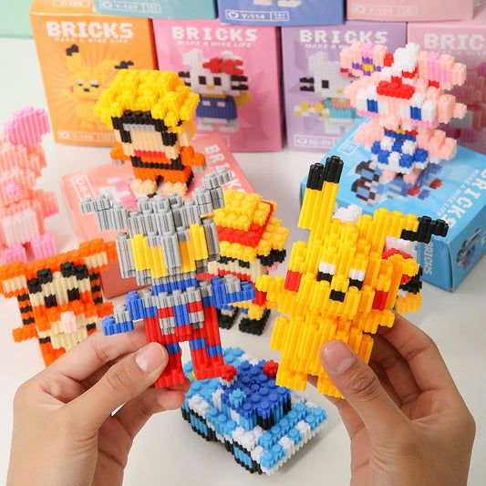 Bricks Cute Character Design Toy For Kids