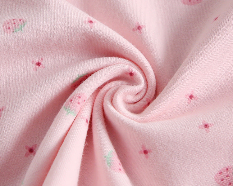 Girls Cotton Underwear 2–12Y – Strawberry | Build Your Own Set