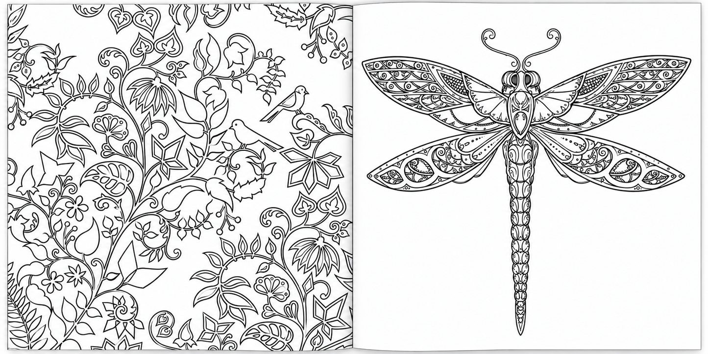 Coloring Books – Mandalas, Animals, Fantasy & More