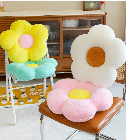 Soft Plush Flower Cushion – 50cm