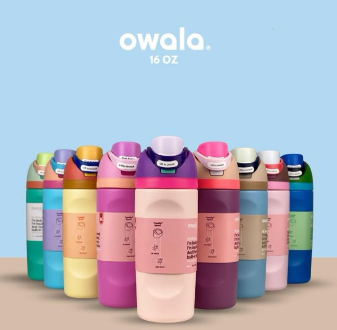 Owala Bottle Stainless Steel Kids' Freesip With Straw 480ml