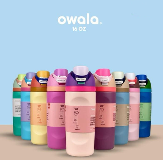 Owala Bottle Stainless Steel Kids' Freesip With Straw 480ml