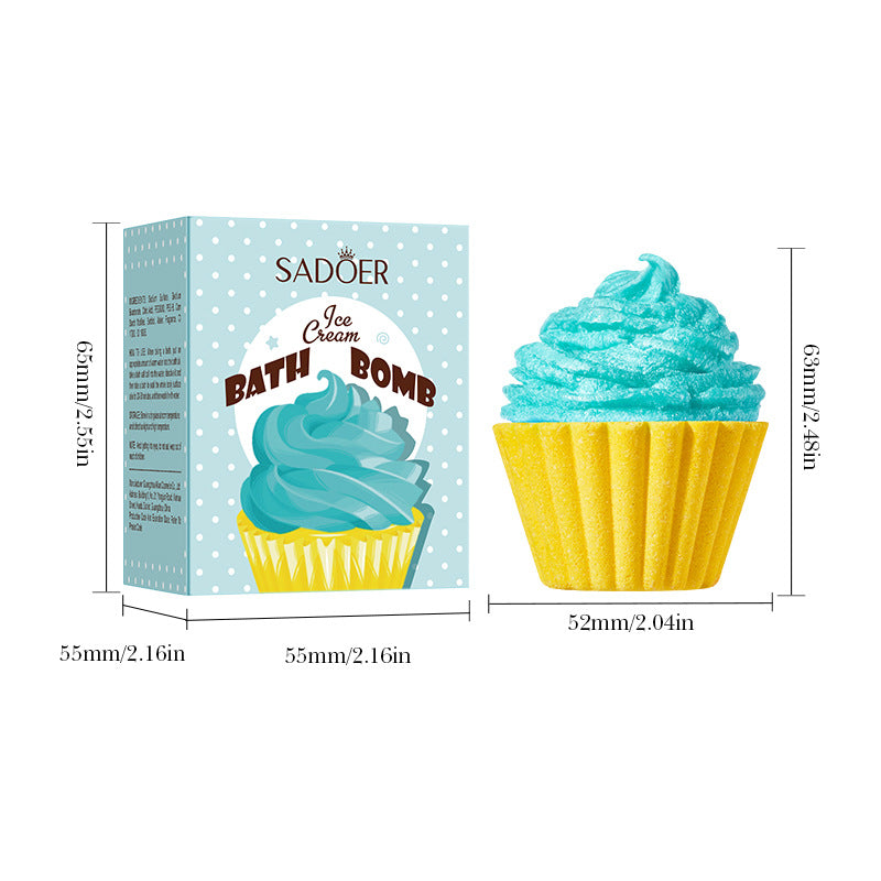 Icecream Bath Bomb | Colorful Relaxing Treat