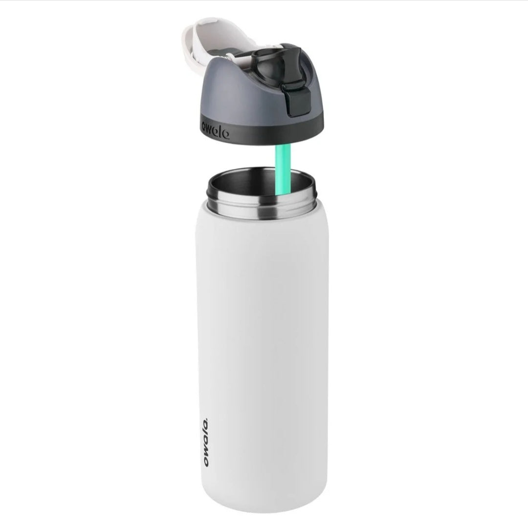 Owala Bottle Stainless Steel Free Sip Leak-proof White&Black 710ml-950ml