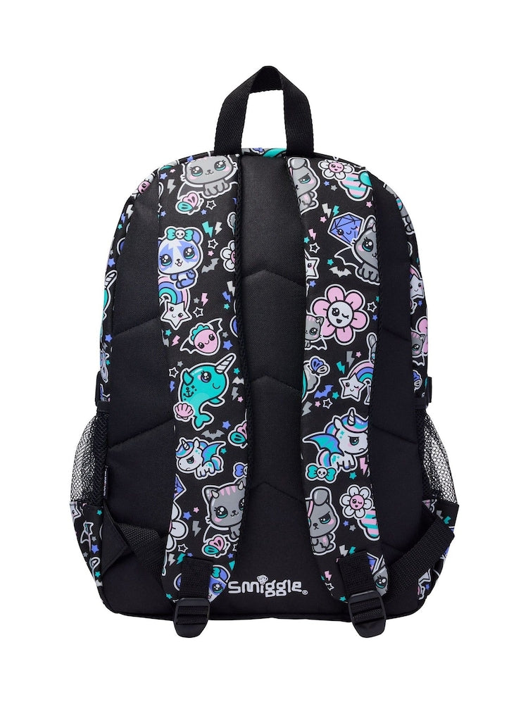 Smiggle Pink Star Backpack | (G1–G3) | 42 cm