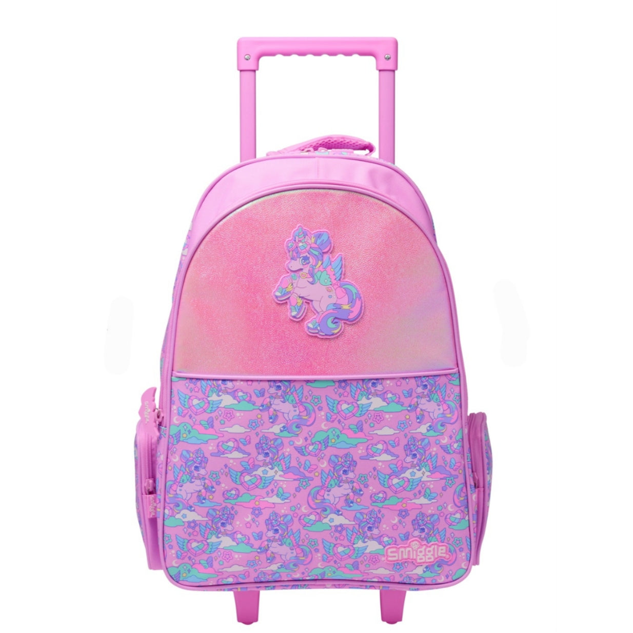 Smiggle Backpack | Light Up Wheels | Pink Unicorn