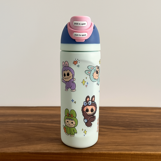 Owala Bottle Stainless Steel Free Sip Leak-proof Labubu 710ml