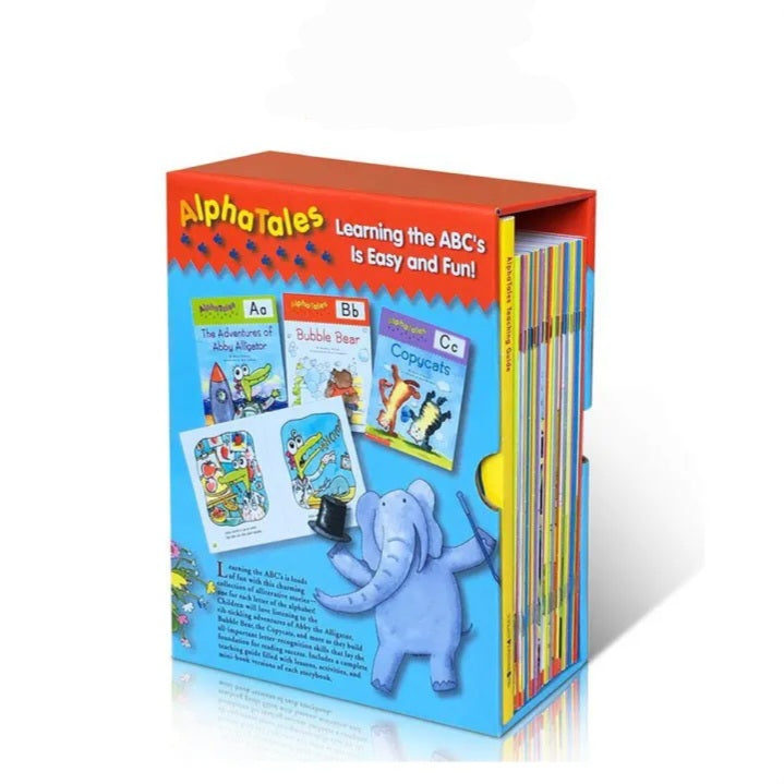 Alphabets Animals Storybook - 26 Books Set | Soft Cover | 2+