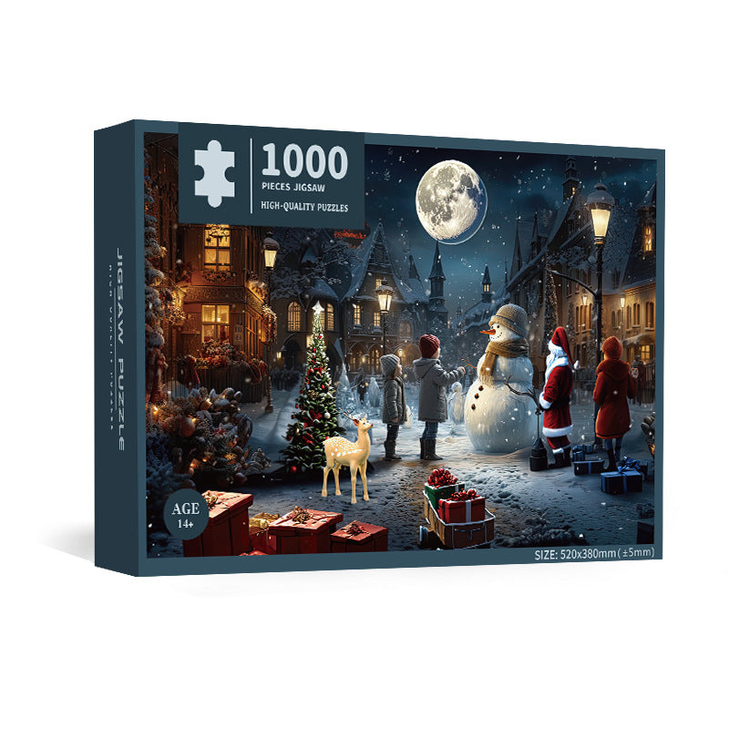 Christmas Jigsaw Puzzle Collection – 500 & 1000 Pieces | Festive Holiday Designs