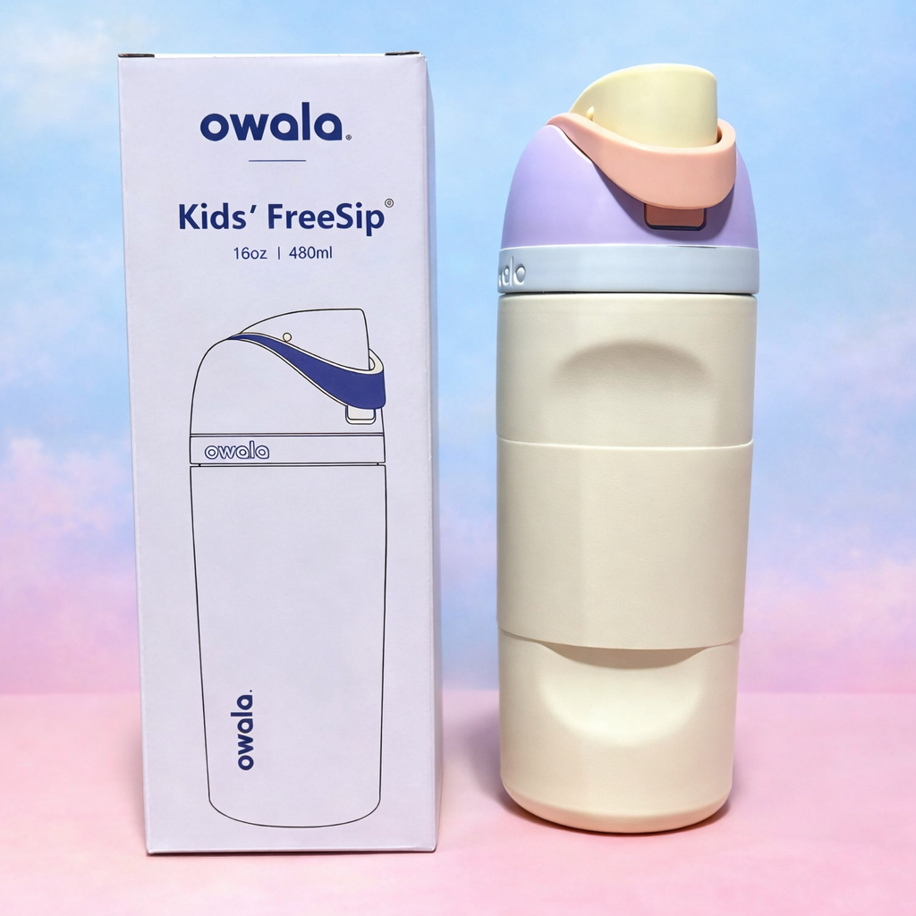 Owala Bottle Stainless Steel Kids' Freesip With Straw 480ml