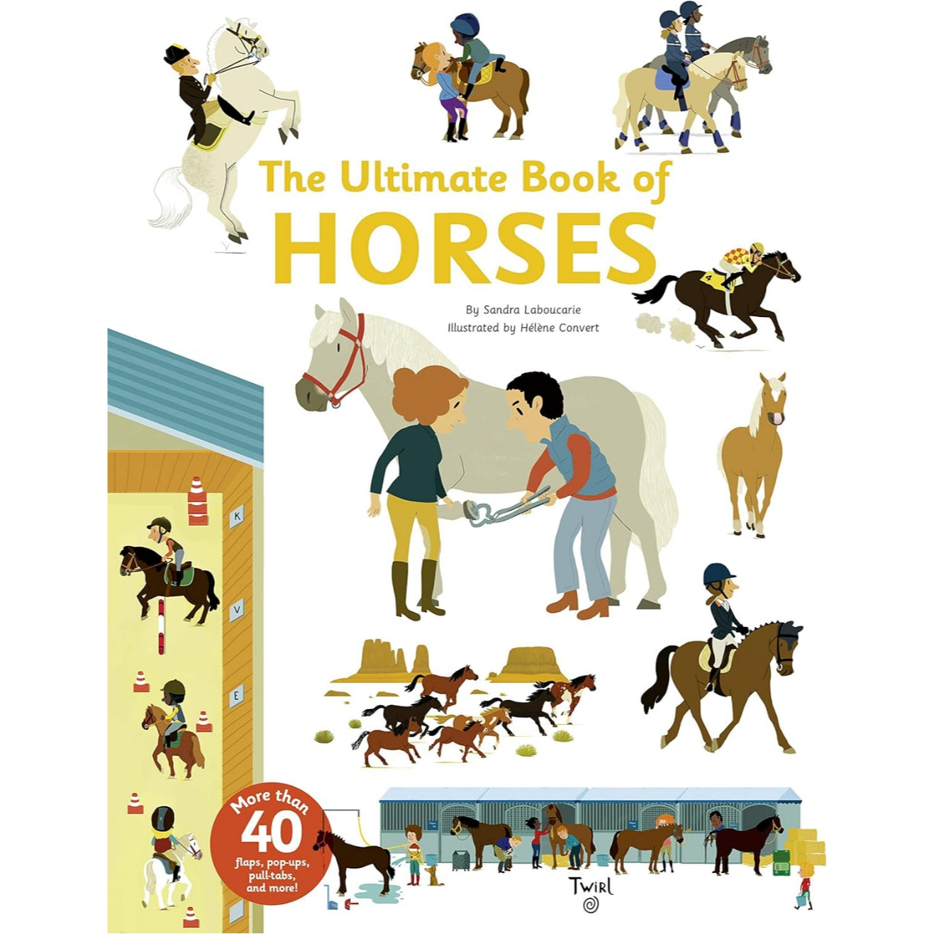 Big Ultimate Book Of Horses | Hardcover | 5+