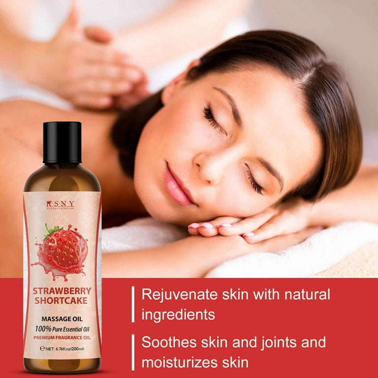 Body Massage Firming Oil Strawberry Shortcake  200ml