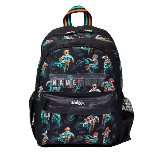 Smiggle Backpack Motorcycle | KG1-KG3 | 36cm