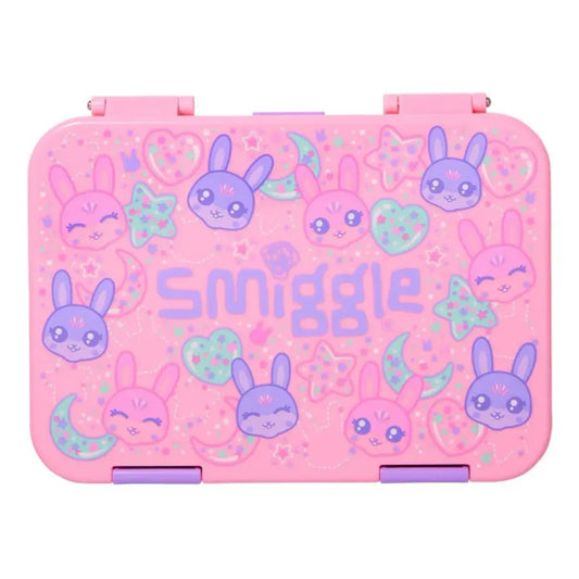 Smiggle Lunch Box Star Bunny | 21×15×4.5cm