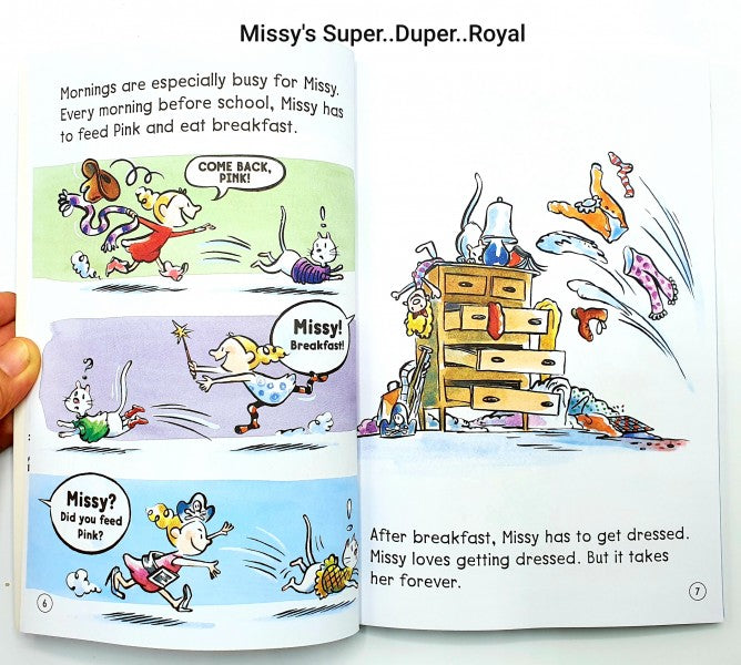 Missy's Super Duper Royal Deluxe | 4 book set | Soft Cover | 6+