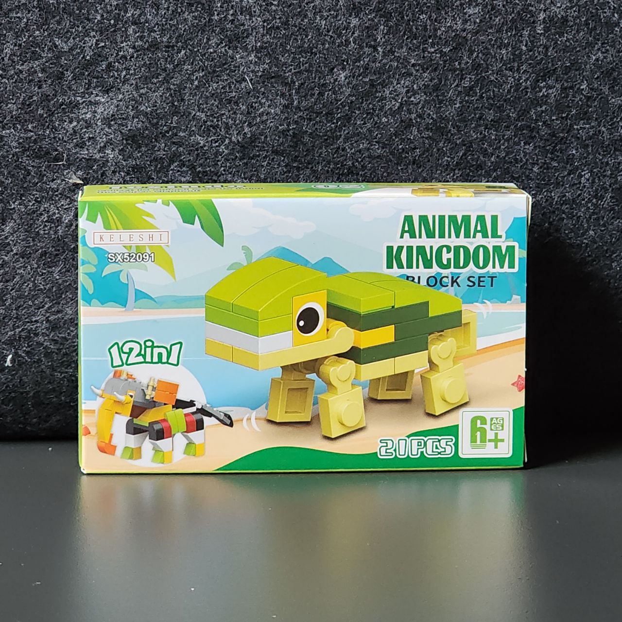 Building Blocks Animals 12in1-3D Puzzle,Logic&Tricky Games